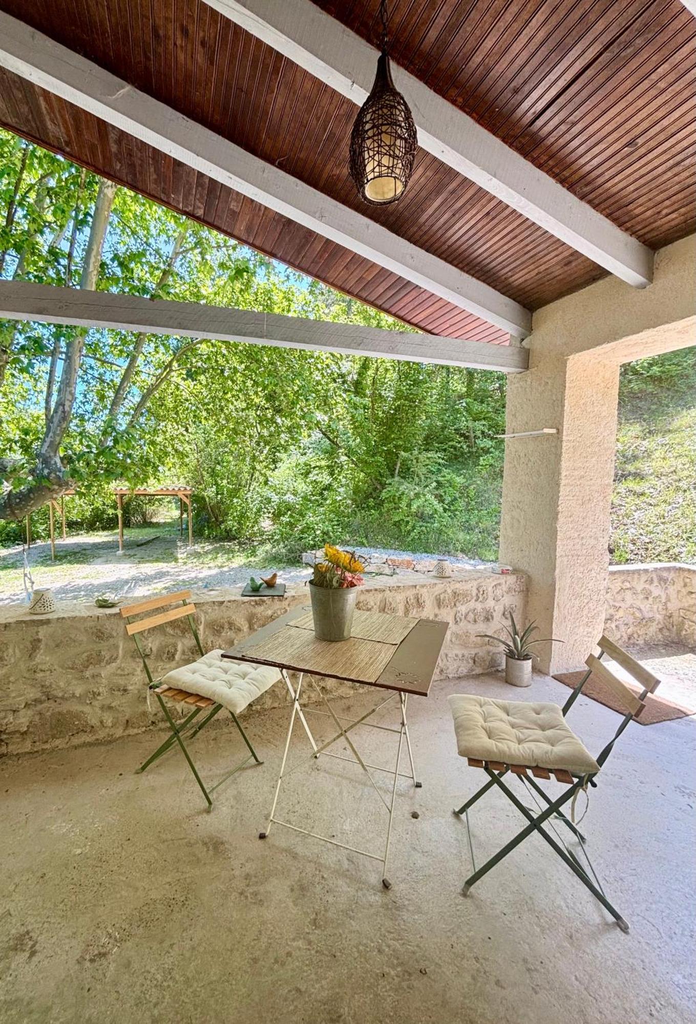 Ferienwohnung Le Petit Chalus Forcalquier Exterior foto